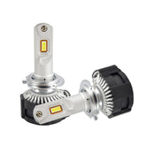 Bombilla LED para faros delanteros H7 P18, 52 W, 9000 lm, 6500 K